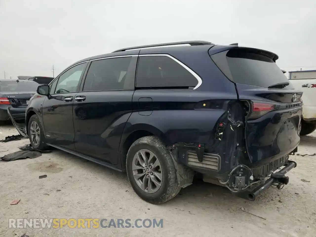 2 fotografías del automóvil dañado 5TDYRKEC1MS060752 TOYOTA All Models 2021