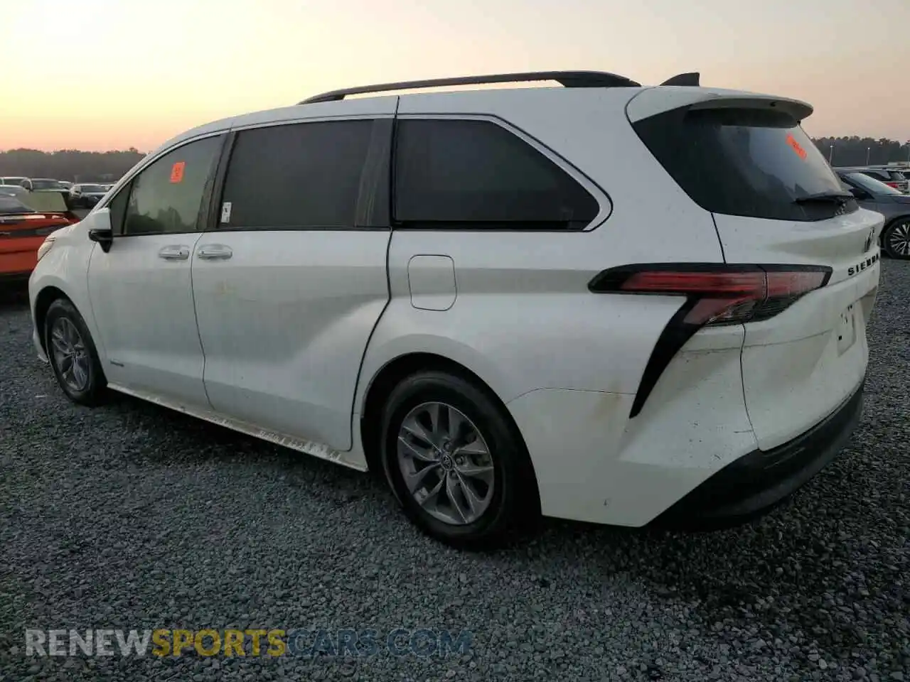 2 Photograph of a damaged car 5TDYRKEC1MS061819 TOYOTA All Models 2021