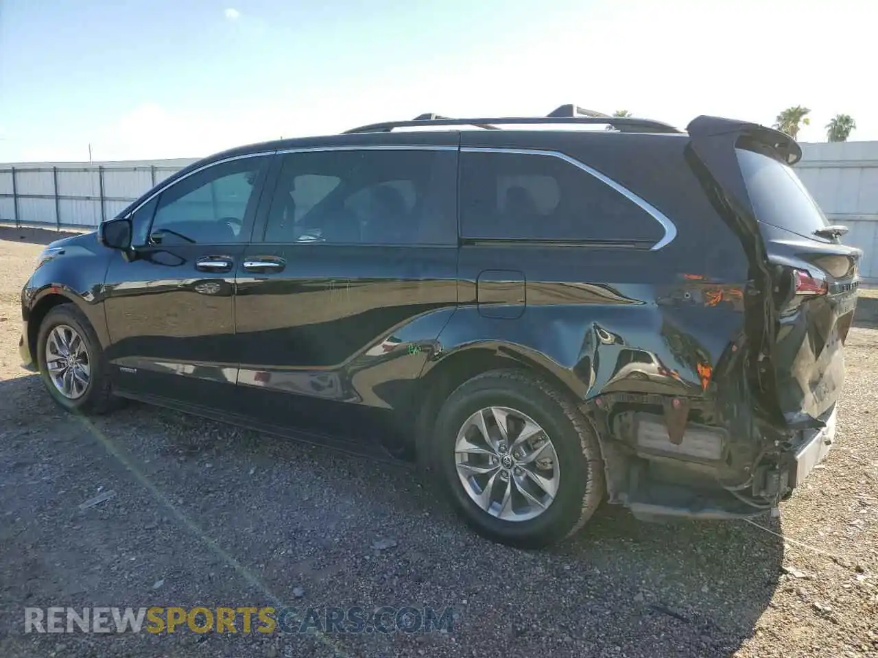 2 Photograph of a damaged car 5TDYRKEC2MS016551 TOYOTA All Models 2021