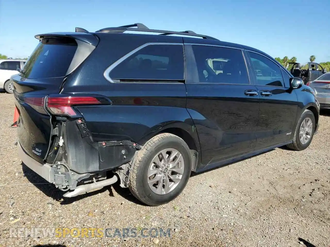 3 Photograph of a damaged car 5TDYRKEC2MS016551 TOYOTA All Models 2021