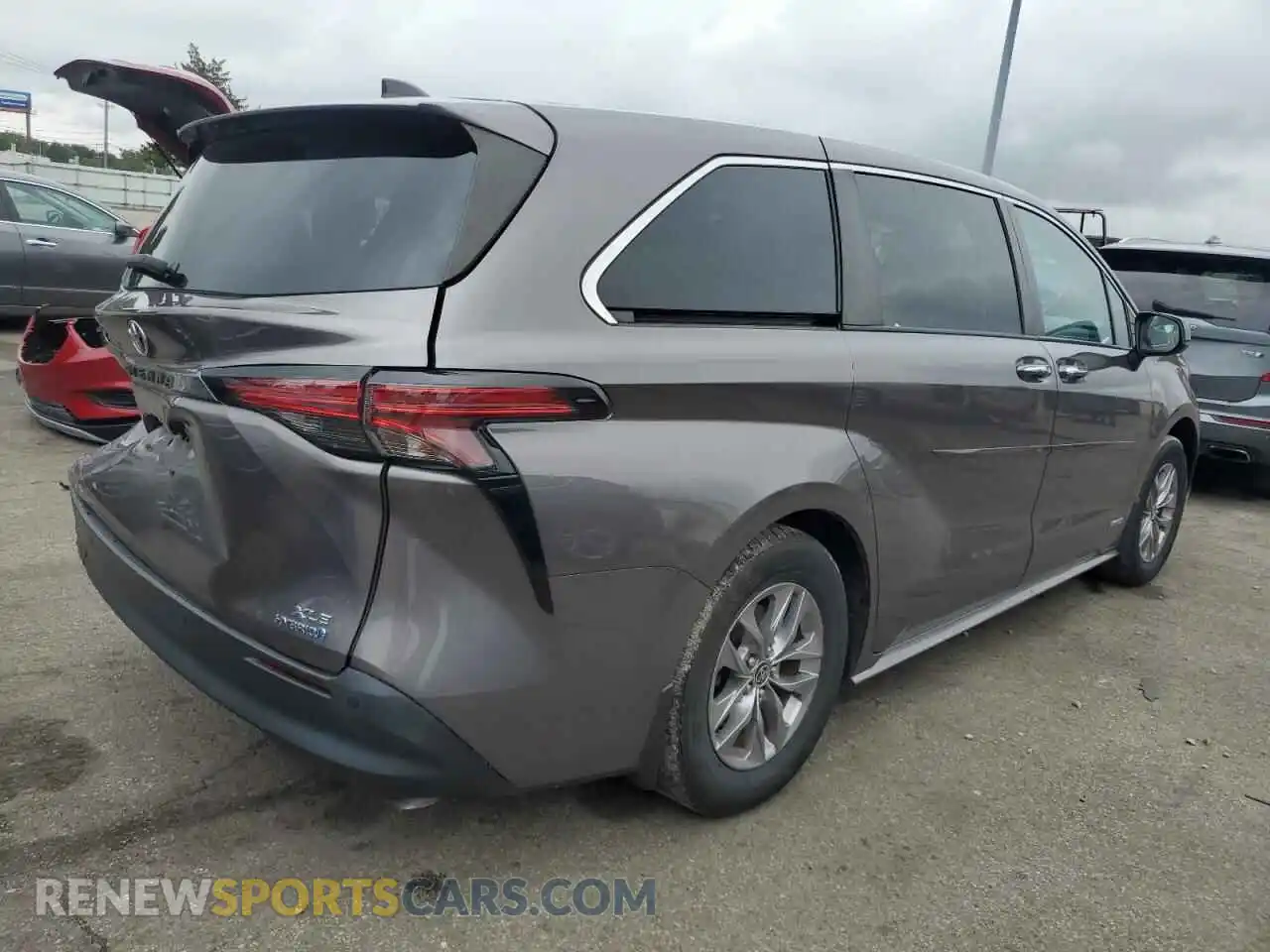 3 Photograph of a damaged car 5TDYRKEC3MS027493 TOYOTA All Models 2021