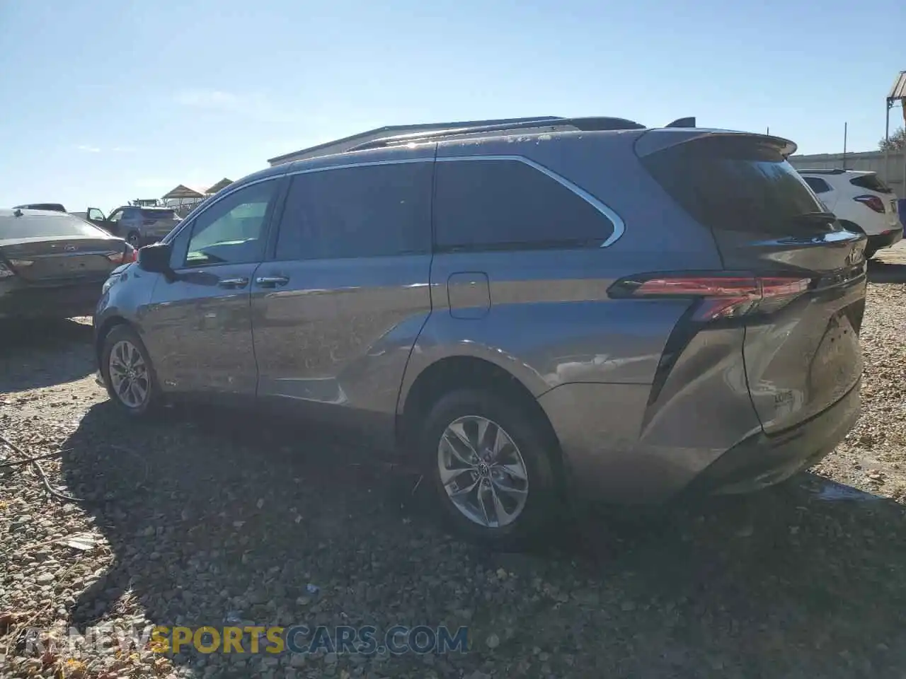 2 Photograph of a damaged car 5TDYRKEC3MS055181 TOYOTA All Models 2021