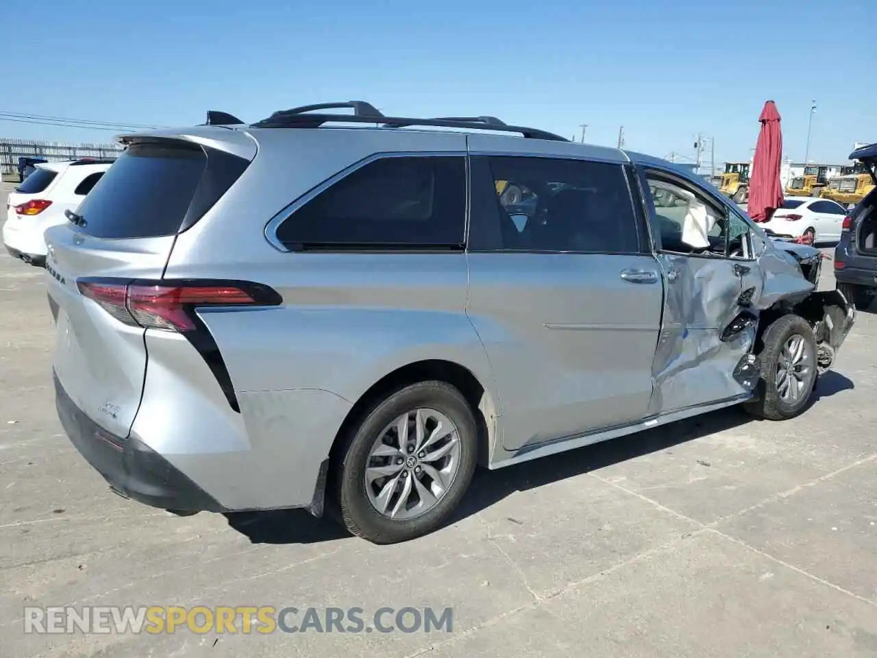 3 Фотография поврежденного автомобиля 5TDYRKEC4MS061295 TOYOTA All Models 2021
