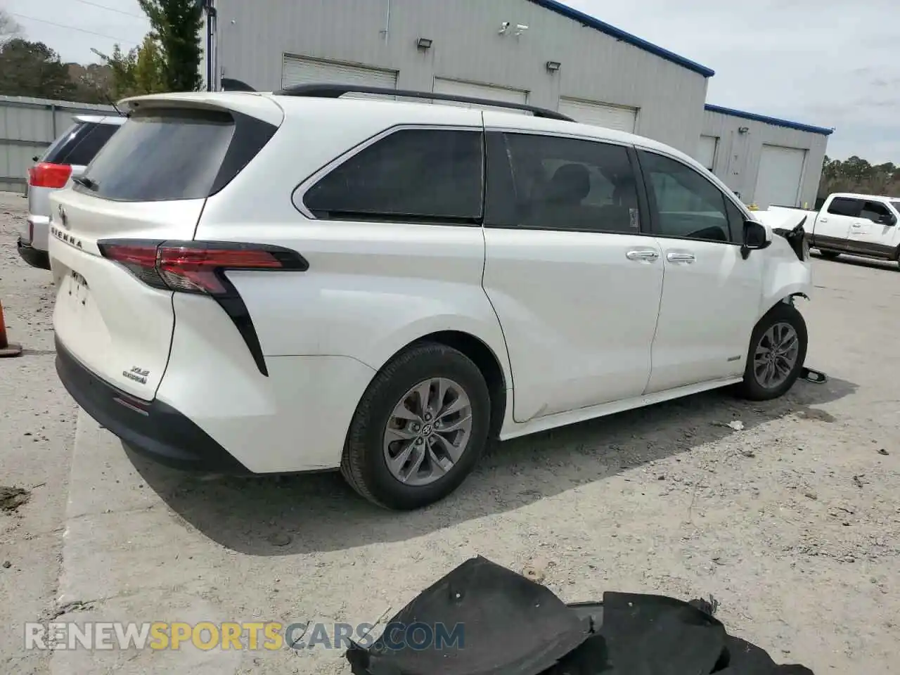 3 Фотография поврежденного автомобиля 5TDYRKEC9MS055993 TOYOTA All Models 2021