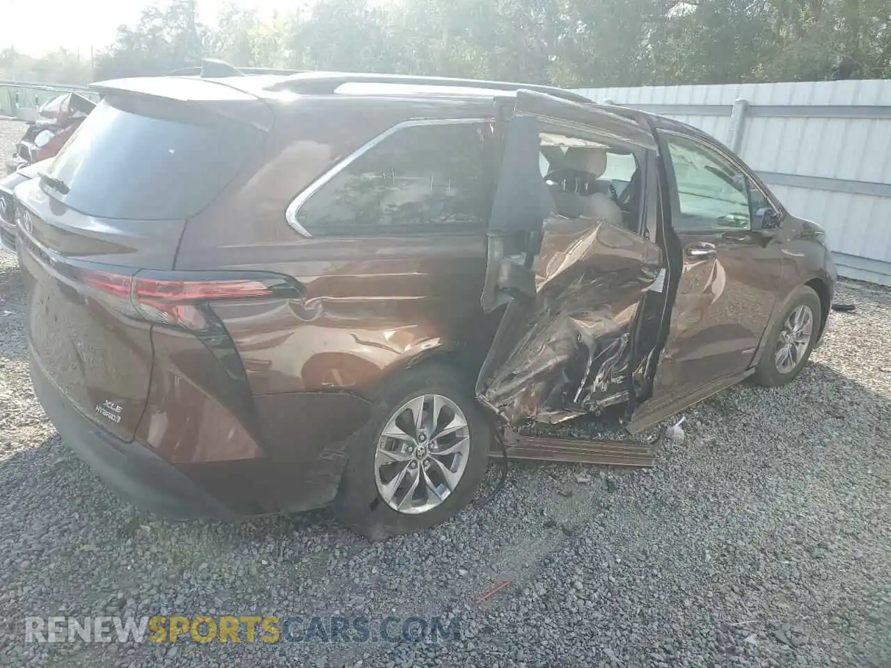 3 Photograph of a damaged car 5TDYRKECXMS049457 TOYOTA All Models 2021