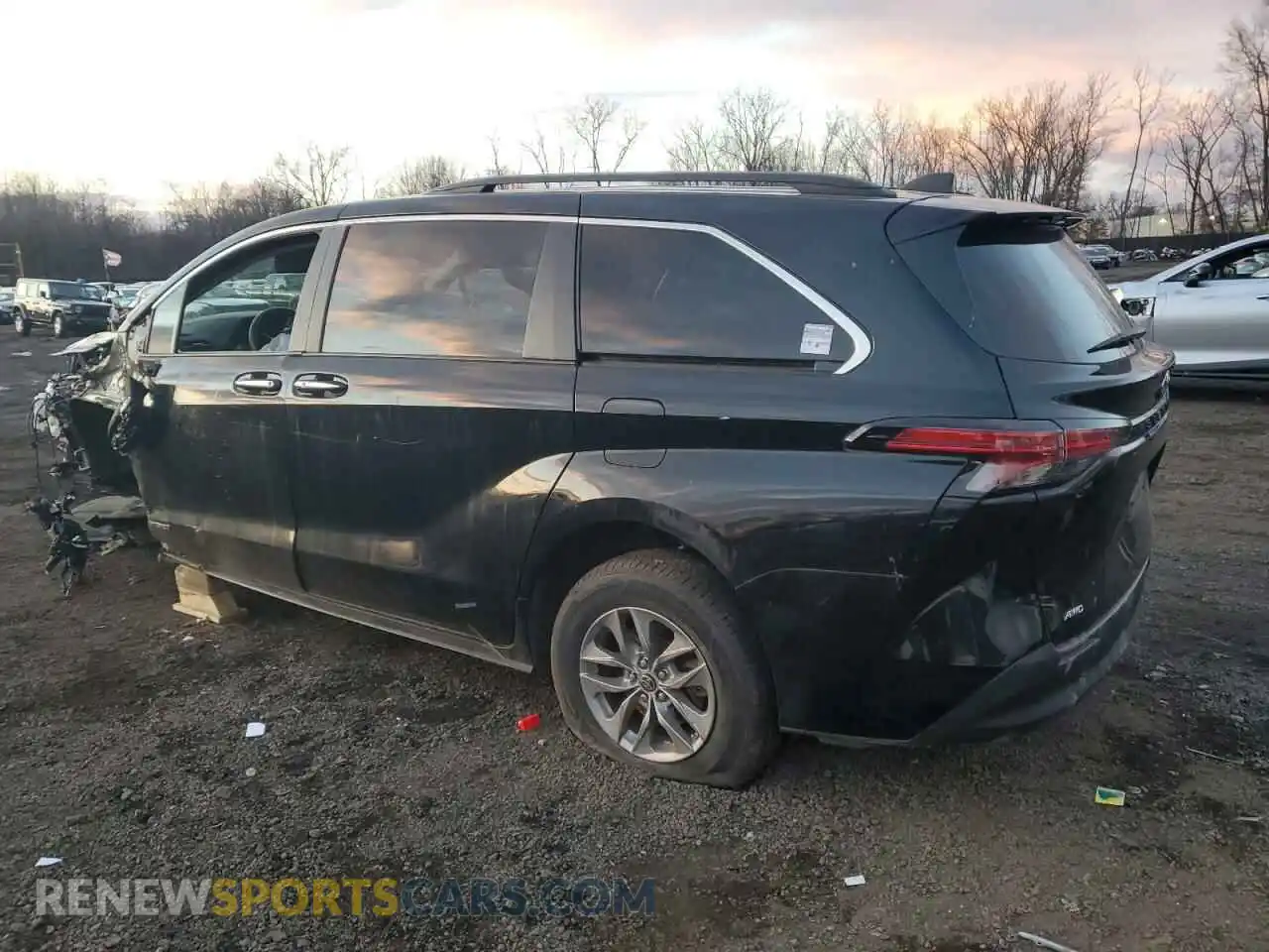 2 Photograph of a damaged car 5TDYSKFC2MS039573 TOYOTA All Models 2021
