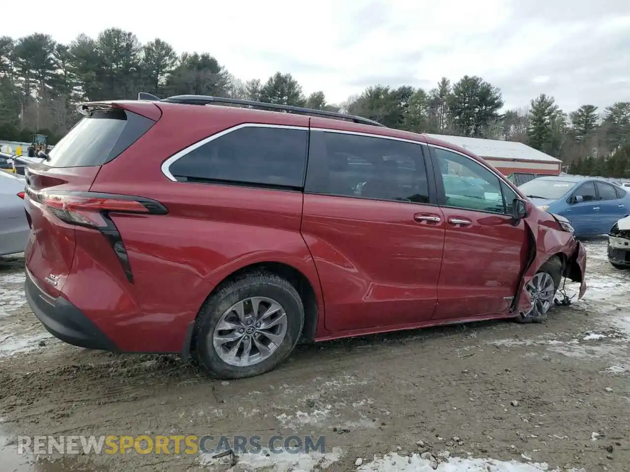 3 Photograph of a damaged car 5TDYSKFC3MS022362 TOYOTA All Models 2021