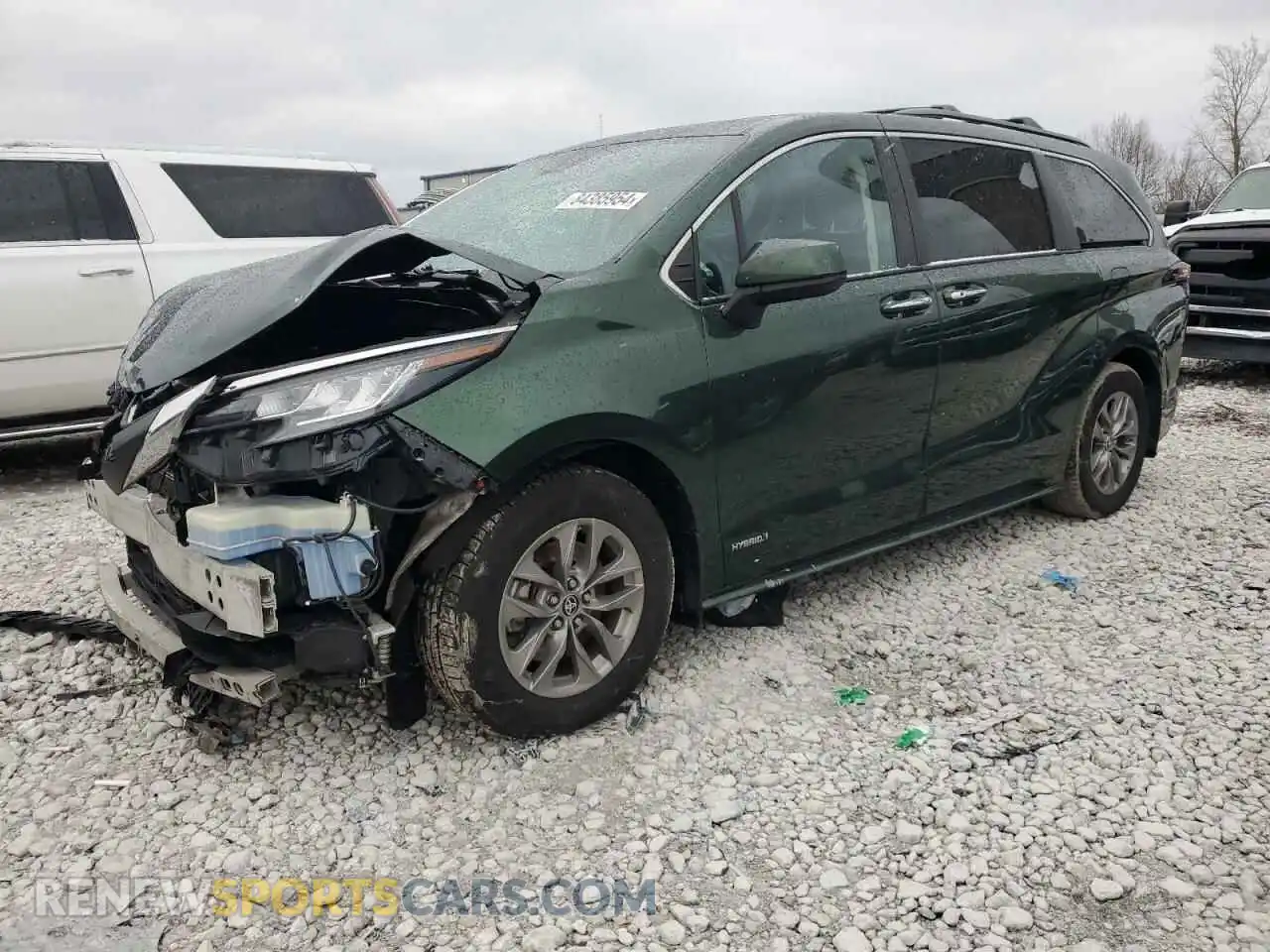 1 fotografías del automóvil dañado 5TDYSKFC6MS026616 TOYOTA All Models 2021