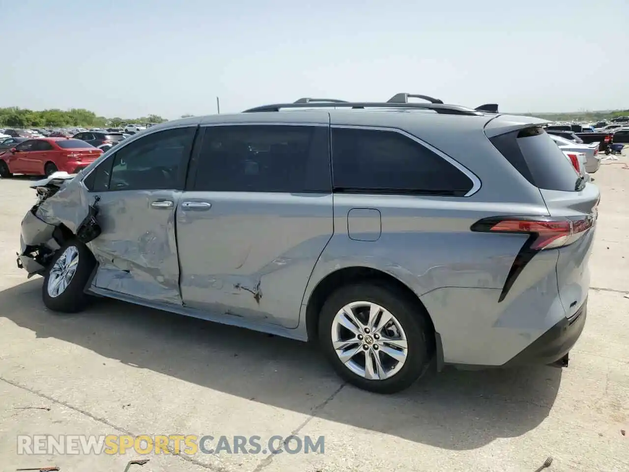 2 Photograph of a damaged car 5TDASKFC4NS043062 TOYOTA All Models 2022