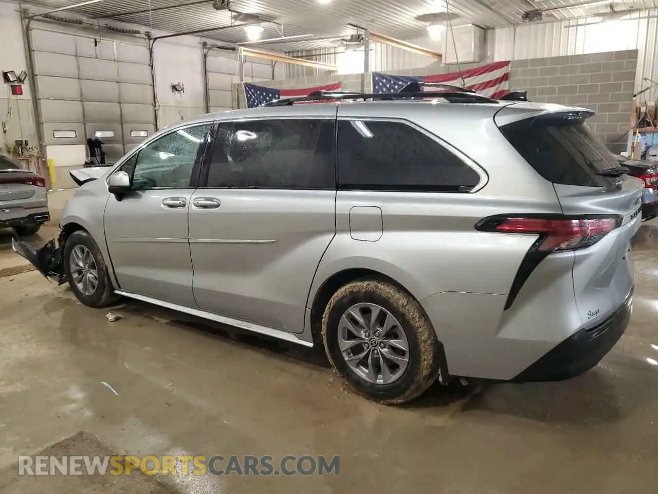 2 Photograph of a damaged car 5TDBRKEC7NS118564 TOYOTA All Models 2022