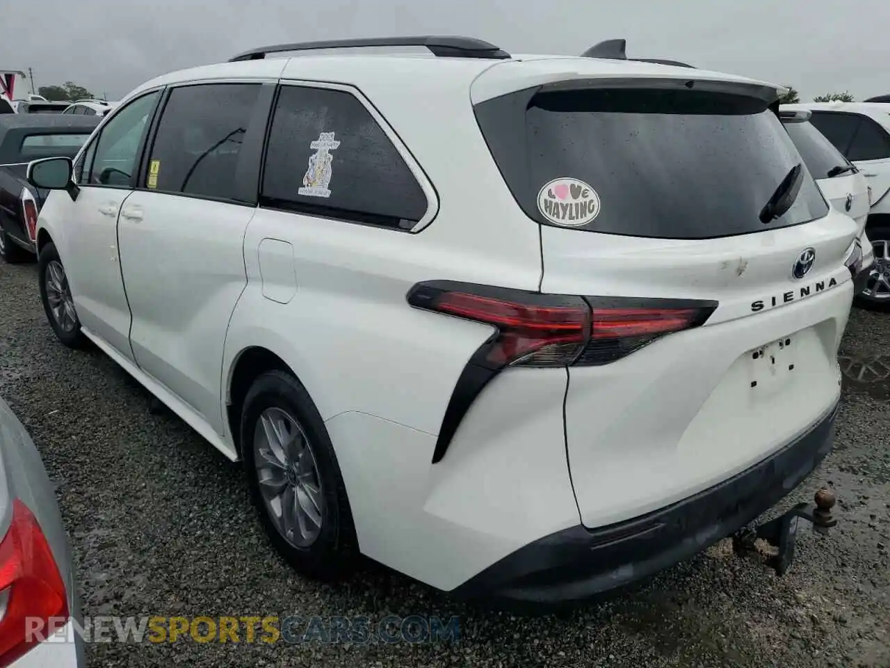 2 Photograph of a damaged car 5TDBRKEC8NS087857 TOYOTA All Models 2022