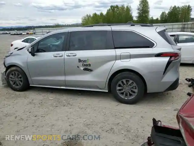 2 Photograph of a damaged car 5TDYRKEC4NS081872 TOYOTA All Models 2022