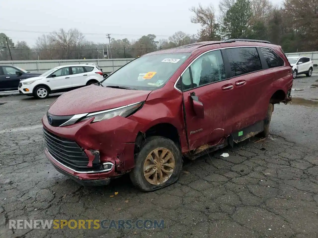 1 Photograph of a damaged car 5TDJRKEC0PS178037 TOYOTA All Models 2023