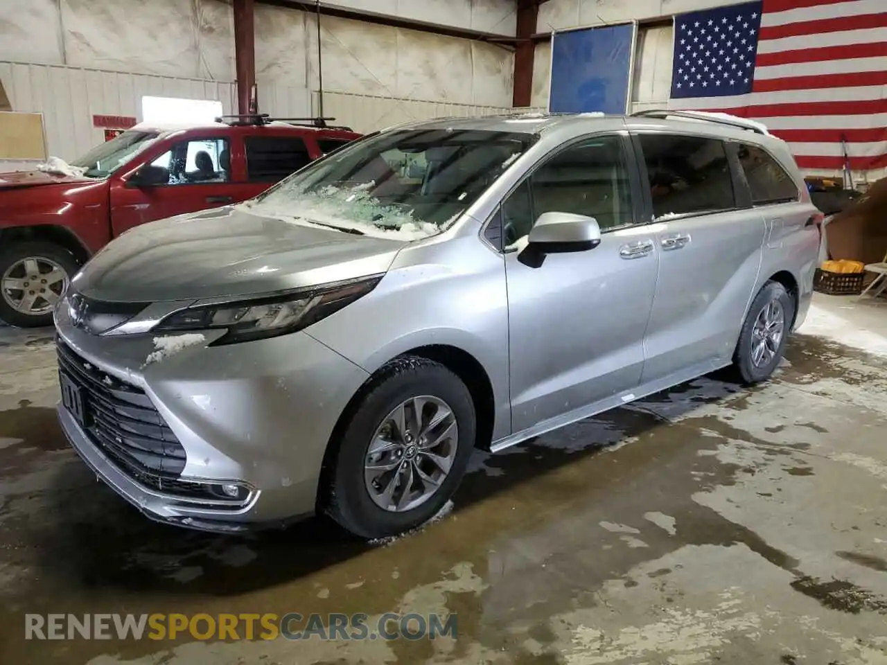 1 Photograph of a damaged car 5TDYRKEC5PS168828 TOYOTA All Models 2023