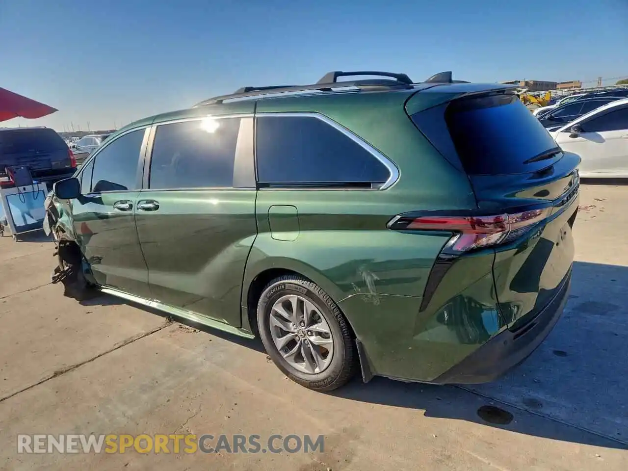 2 Photograph of a damaged car 5TDYRKEC6PS147633 TOYOTA All Models 2023