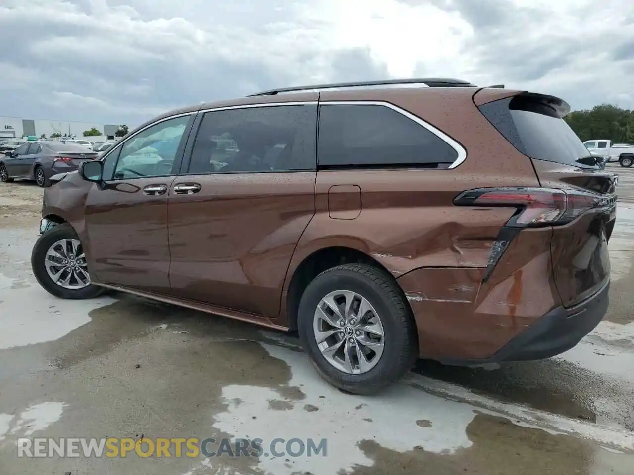 2 Photograph of a damaged car 5TDYRKEC7PS138651 TOYOTA All Models 2023