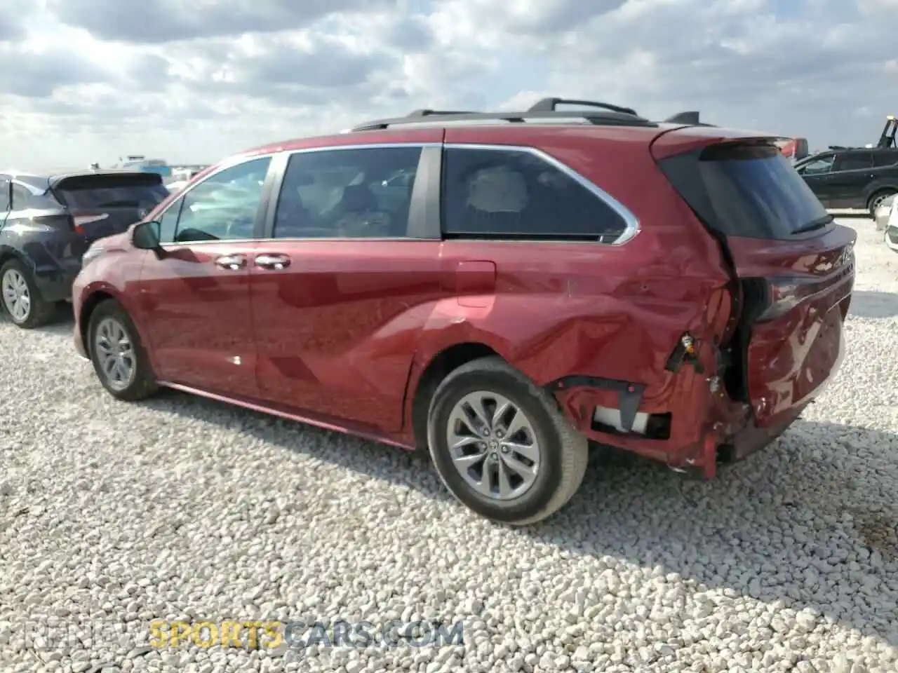 2 Фотография поврежденного автомобиля 5TDYRKEC7PS140450 TOYOTA All Models 2023
