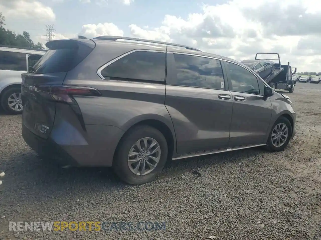 3 Photograph of a damaged car 5TDYRKEC7PS175392 TOYOTA All Models 2023