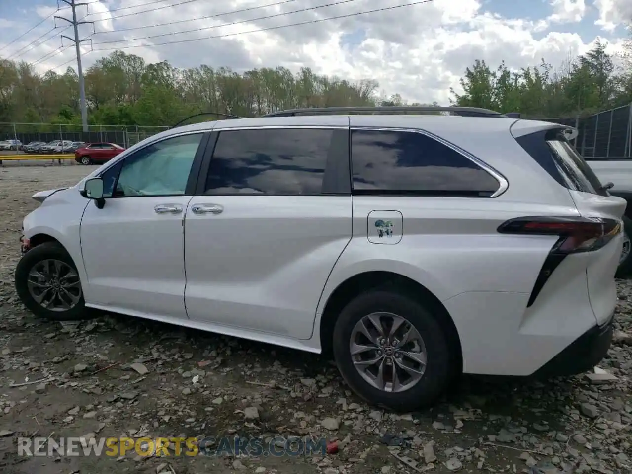 2 Photograph of a damaged car 5TDYRKEC8PS174428 TOYOTA All Models 2023