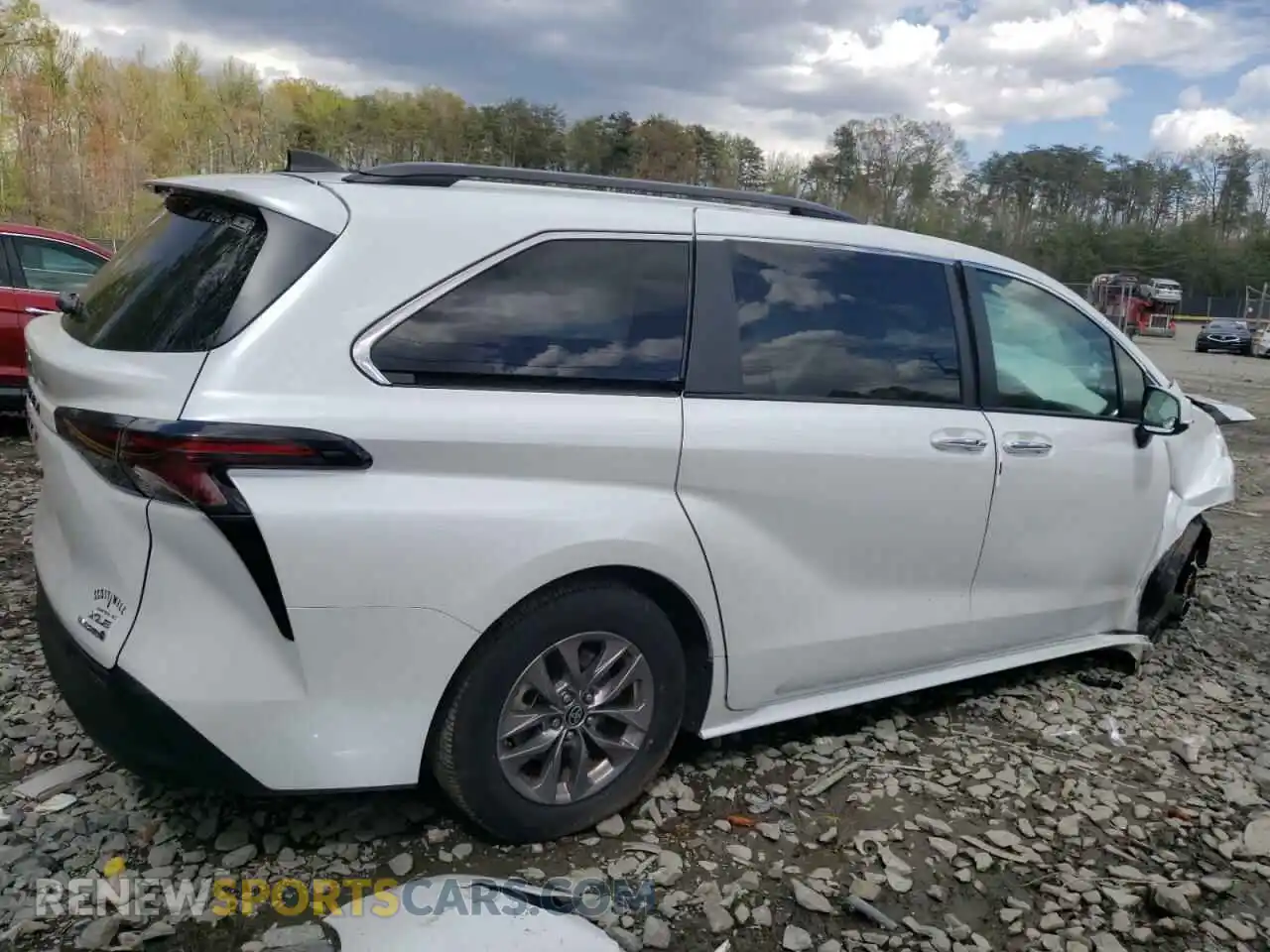 3 Photograph of a damaged car 5TDYRKEC8PS174428 TOYOTA All Models 2023