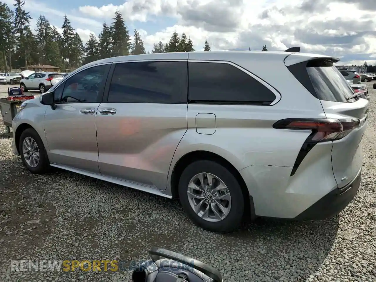 2 Photograph of a damaged car 5TDYSKFC8PS077927 TOYOTA All Models 2023