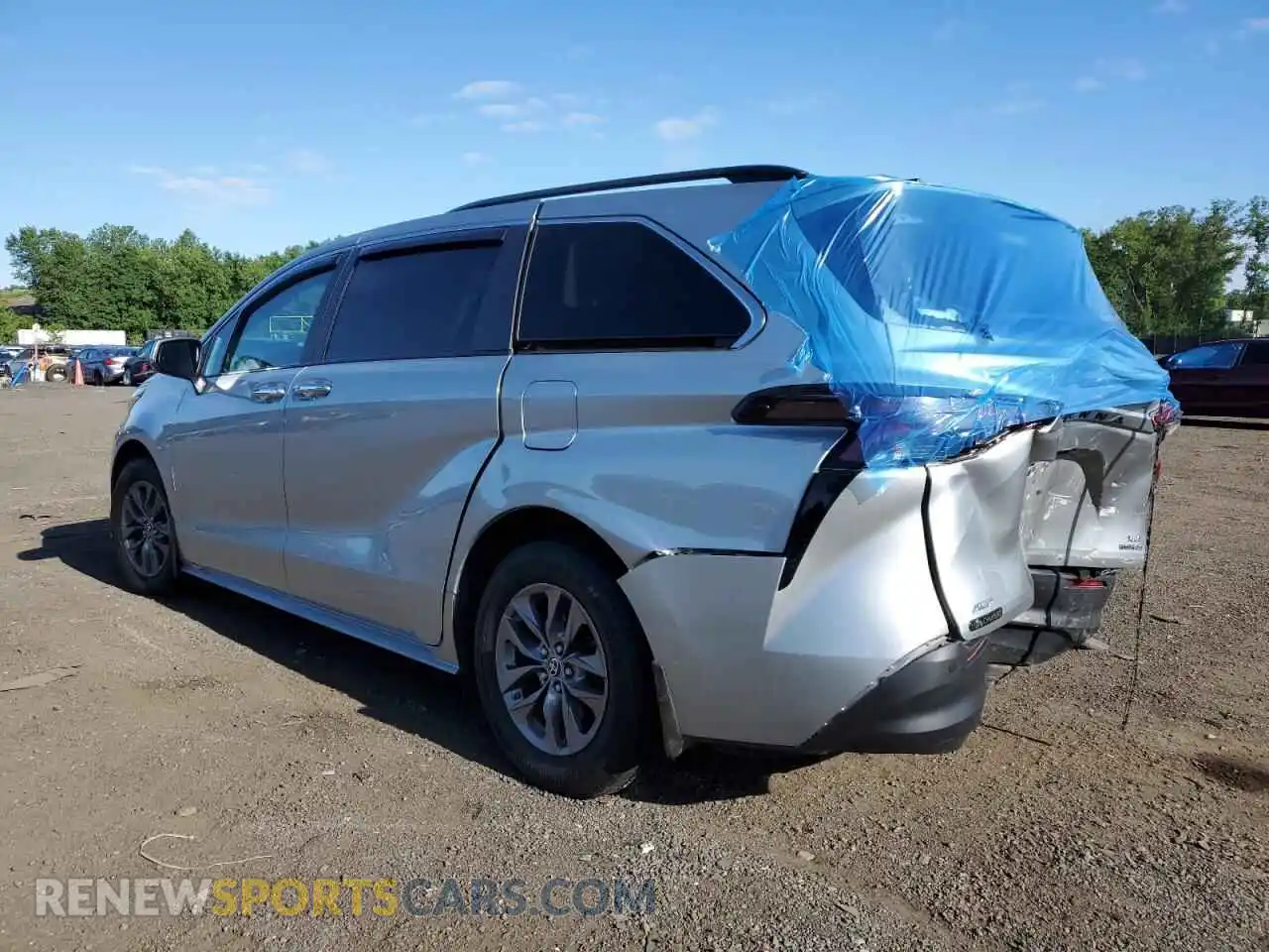 2 Photograph of a damaged car 5TDYSKFC9PS077533 TOYOTA All Models 2023