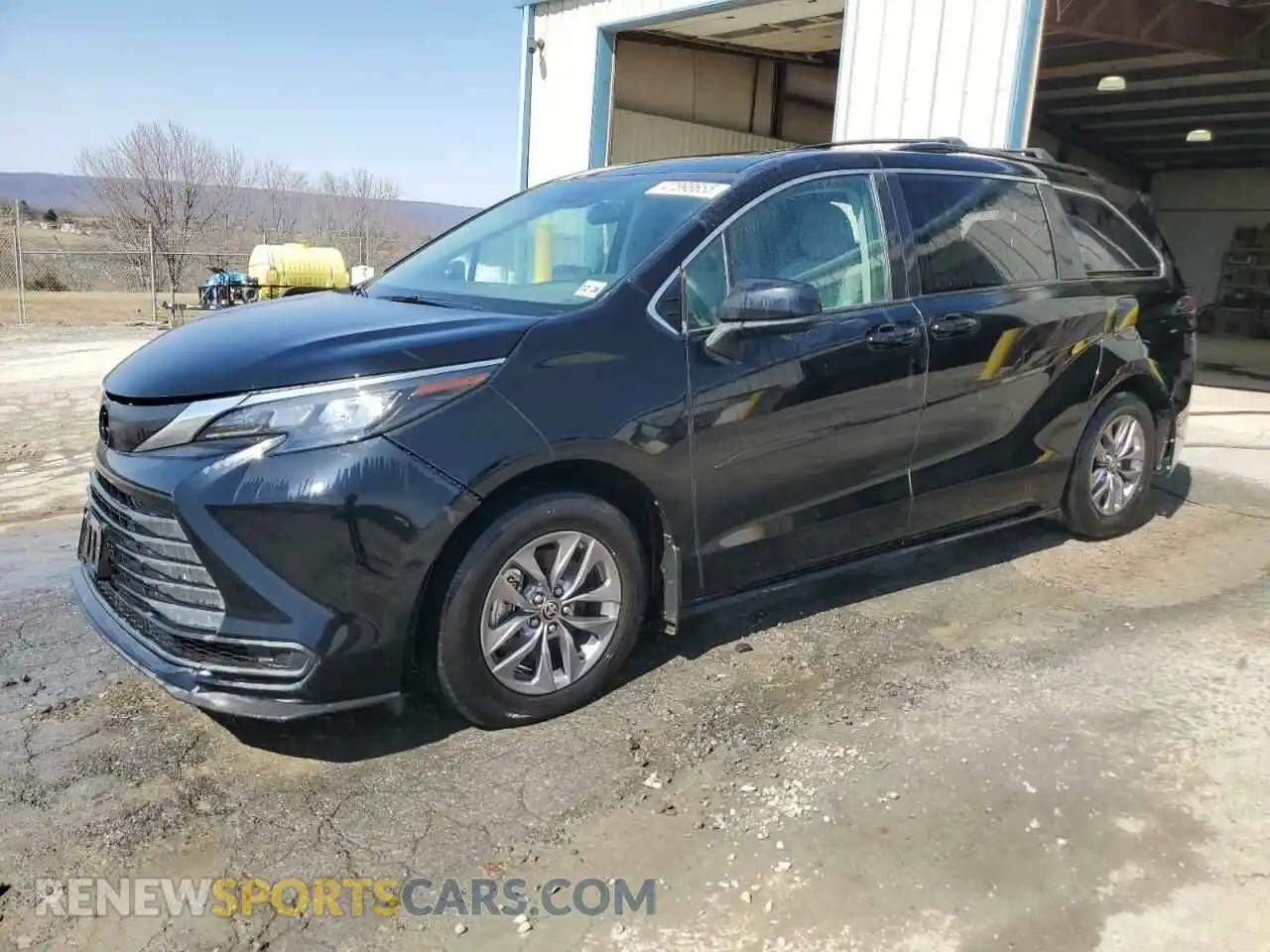 1 Photograph of a damaged car 5TDBRKEC3RS187385 TOYOTA All Models 2024