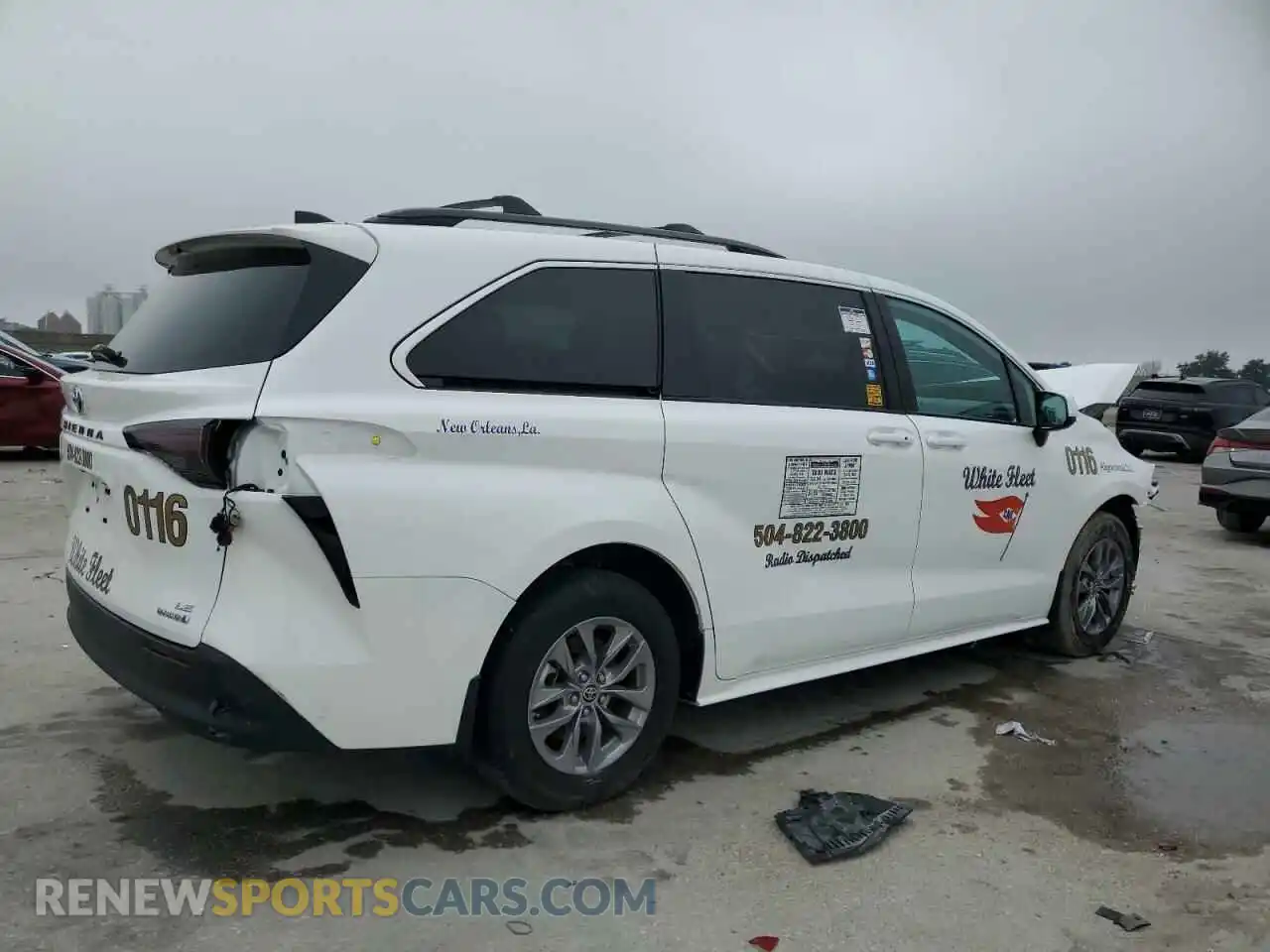 3 Фотография поврежденного автомобиля 5TDBRKEC8RS195031 TOYOTA All Models 2024