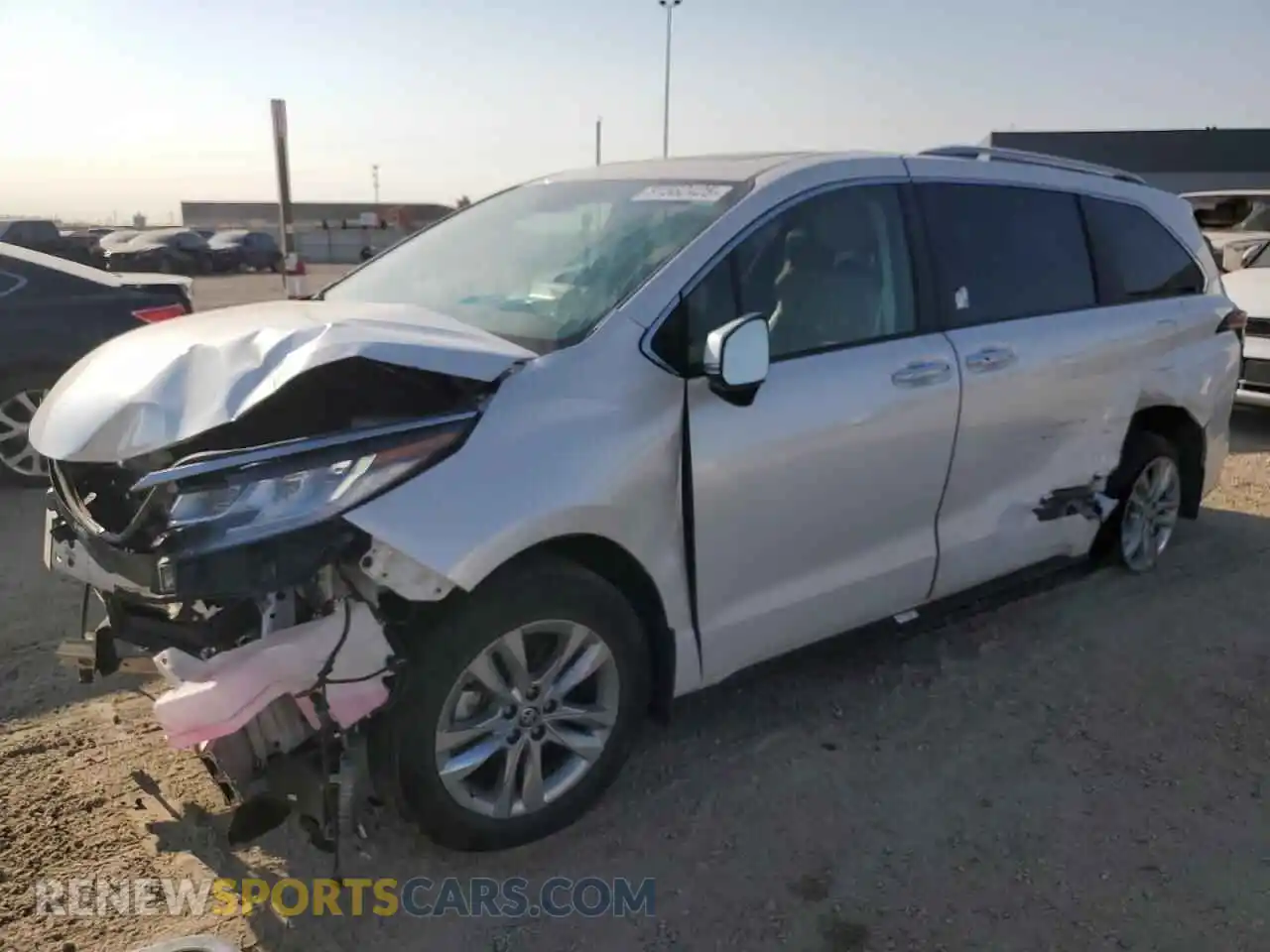 1 Photograph of a damaged car 5TDGSKFC6RS125925 TOYOTA All Models 2024