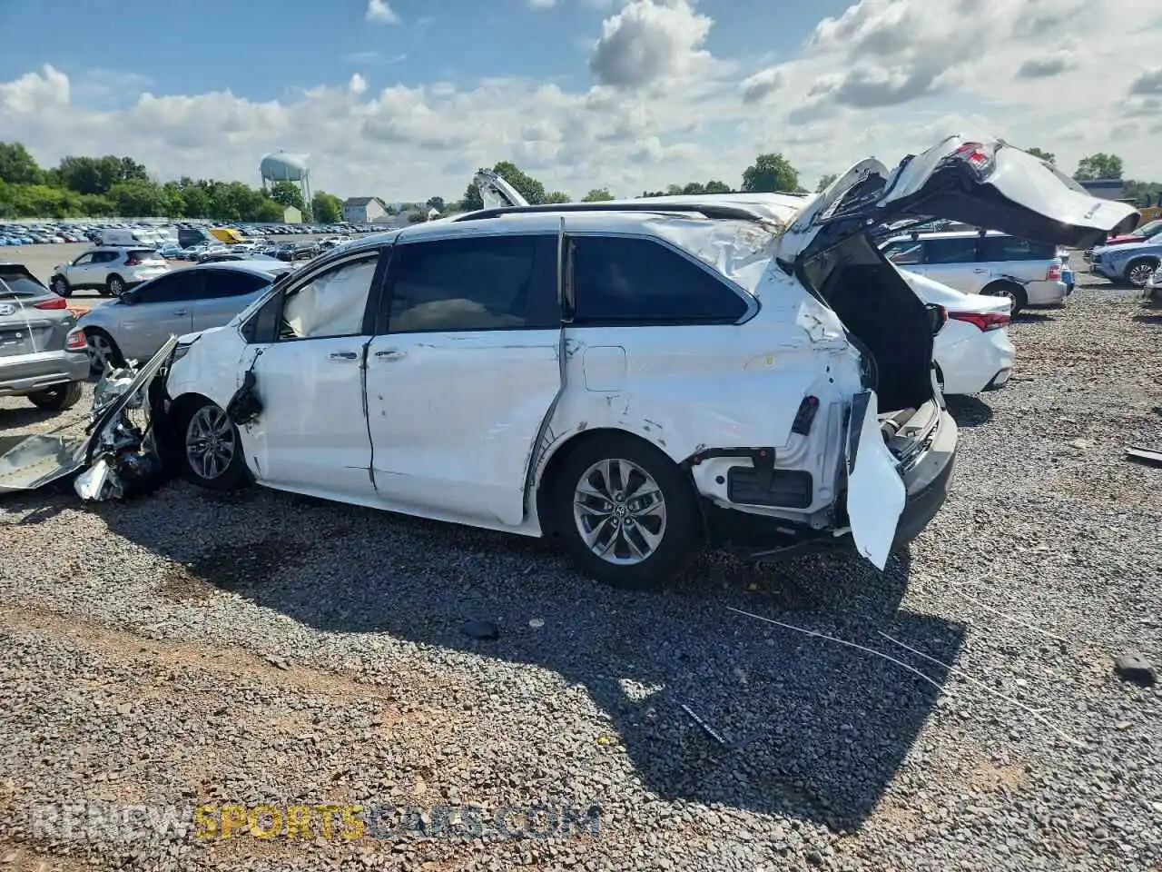 2 Photograph of a damaged car 5TDGSKFC3SS168446 TOYOTA All Models 2025