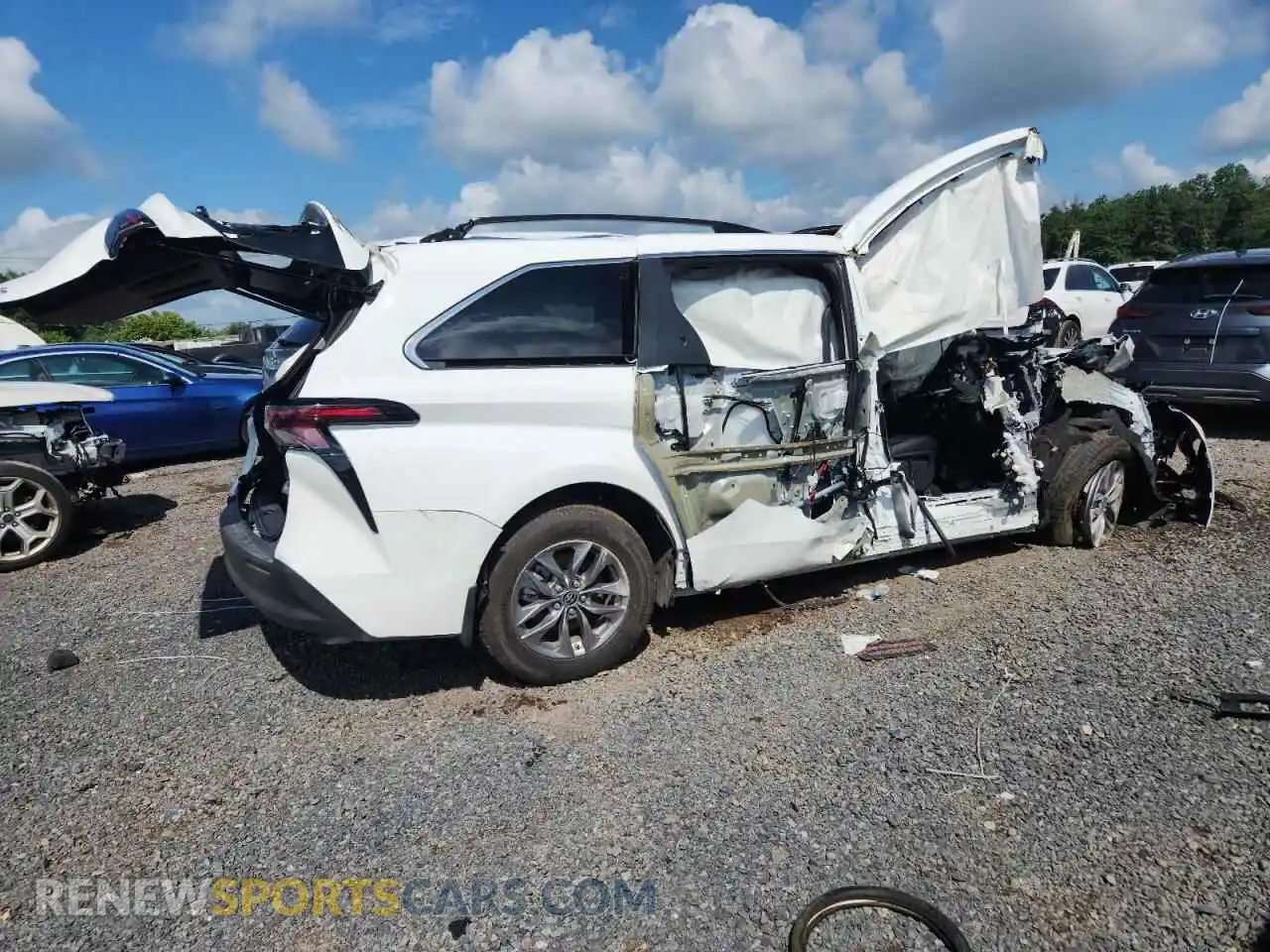3 Photograph of a damaged car 5TDGSKFC3SS168446 TOYOTA All Models 2025