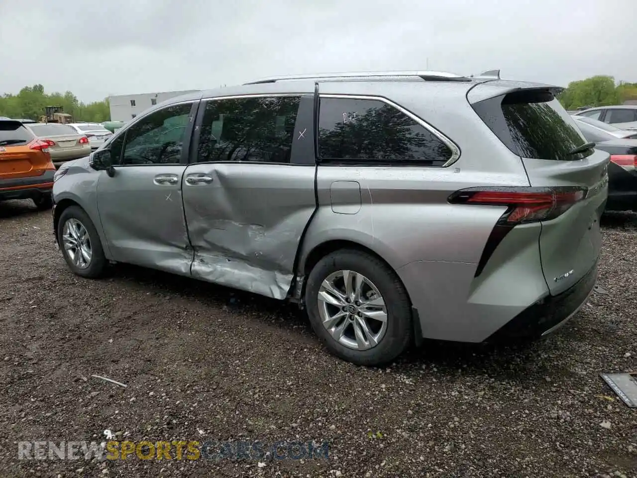 2 Photograph of a damaged car 5TDGSKFC8SS157829 TOYOTA All Models 2025