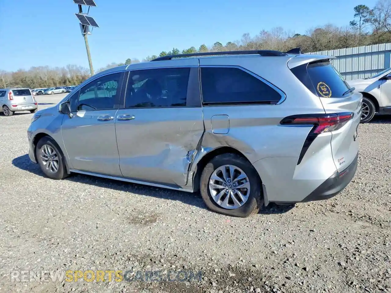 2 Фотография поврежденного автомобиля 5TDJRKEC6SS248648 TOYOTA All Models 2025