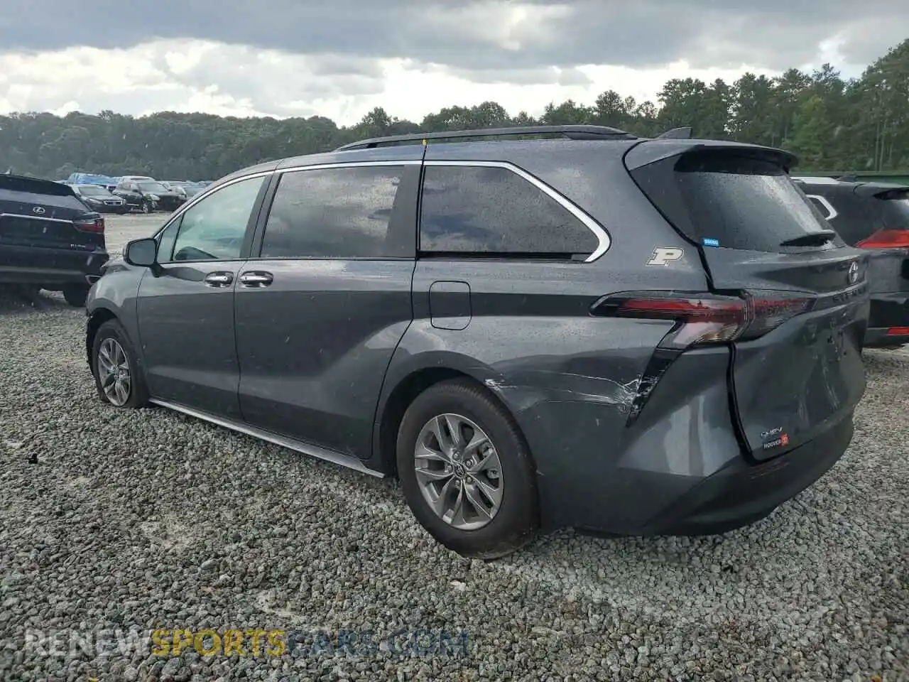 2 Photograph of a damaged car 5TDYRKEC6SS244355 TOYOTA All Models 2025