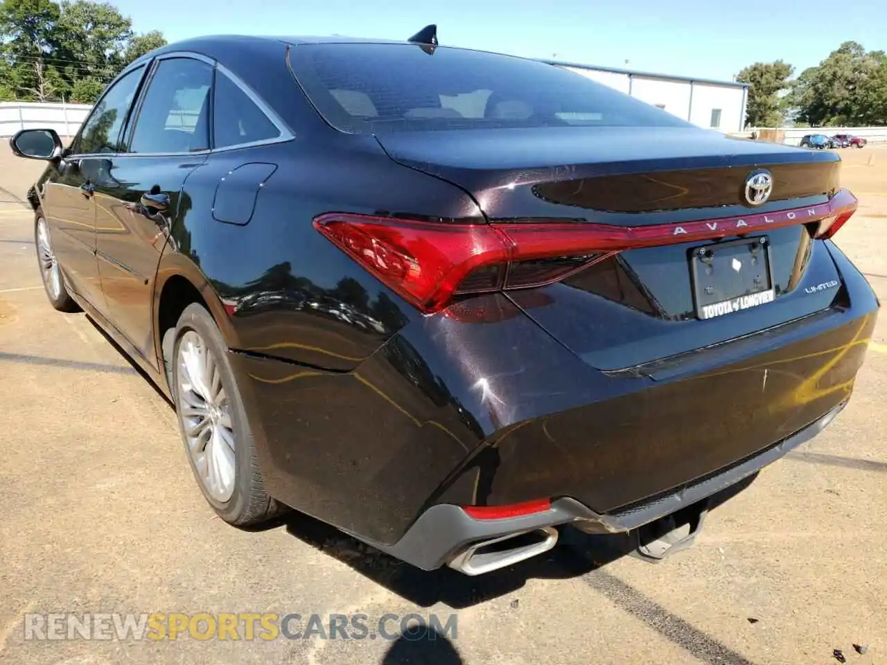 3 Фотография поврежденного автомобиля 4T1CZ1FB8LU046492 TOYOTA AVALON 2020