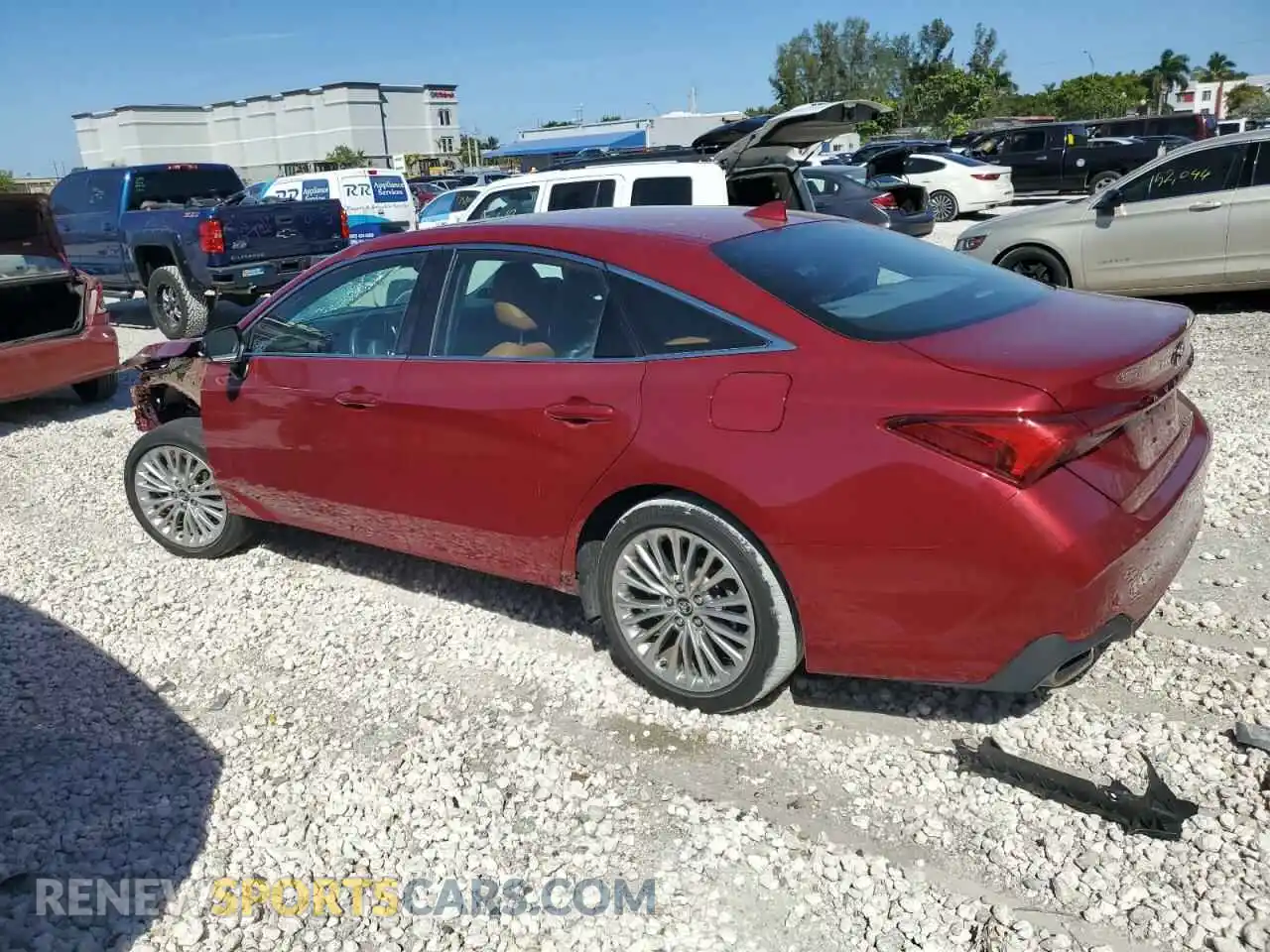 2 Photograph of a damaged car 4T1DZ1FB8LU045685 TOYOTA AVALON 2020