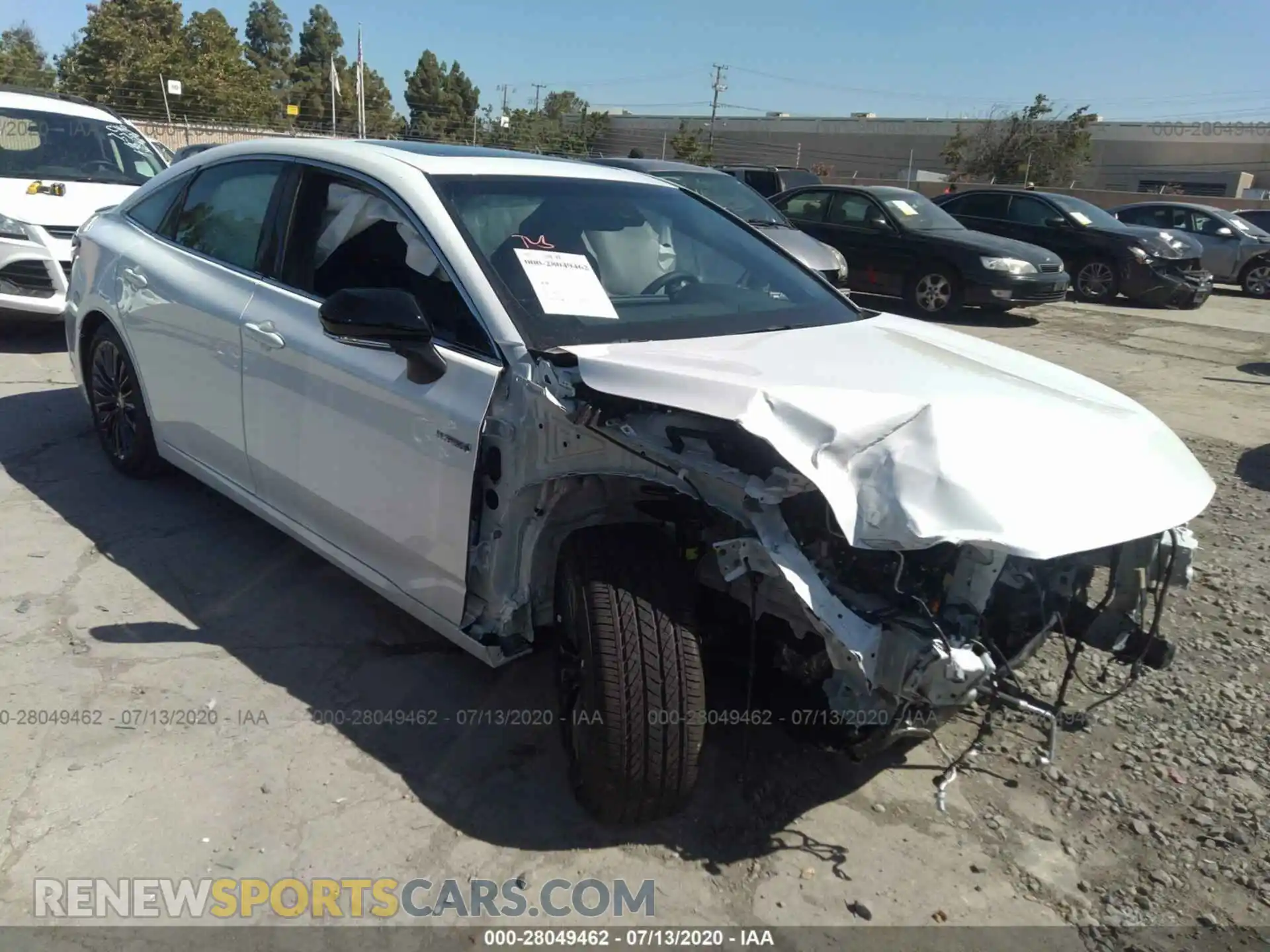 1 fotografías del automóvil dañado 4T1E21FB8LU017054 TOYOTA AVALON 2020