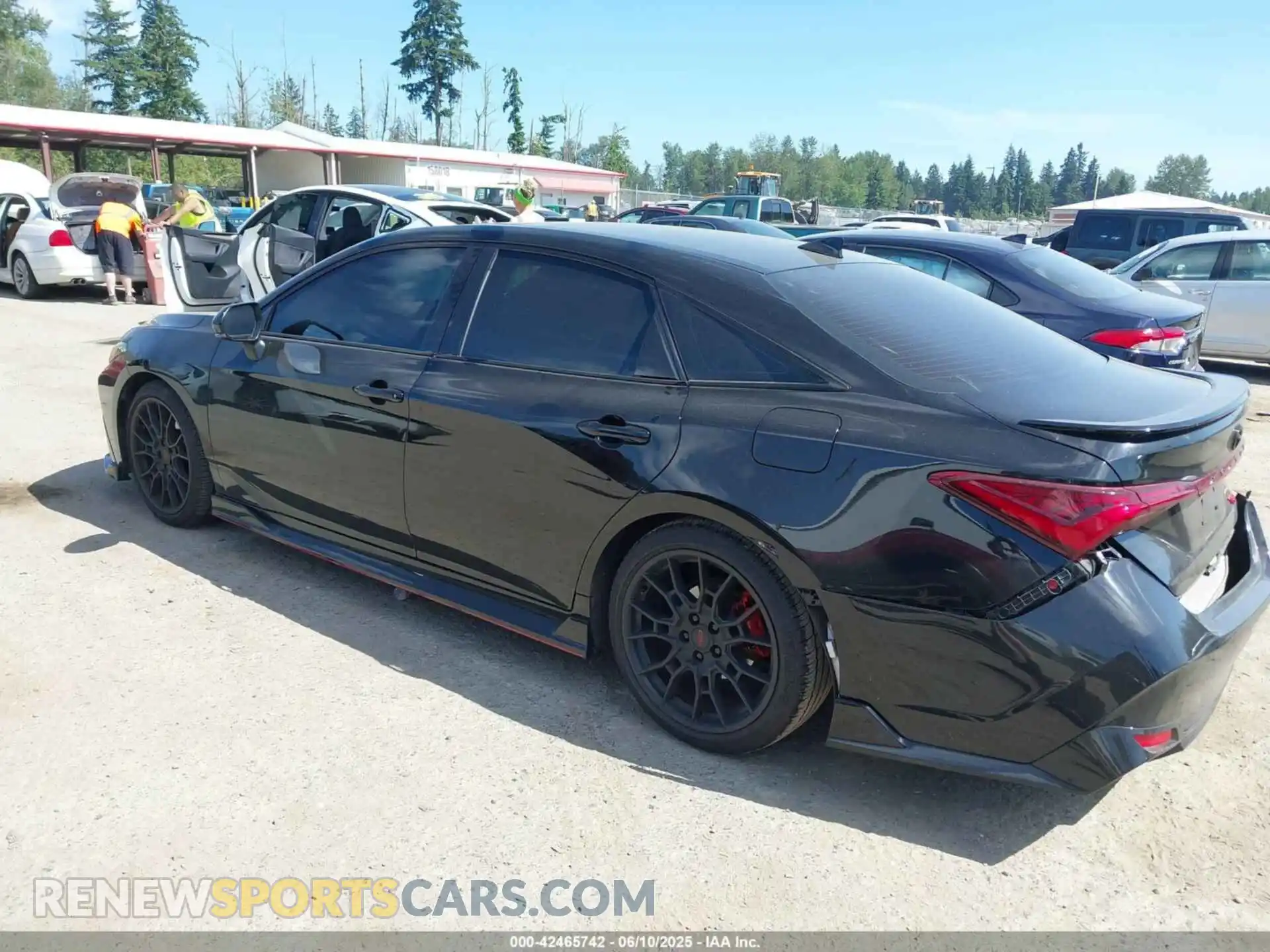 3 fotografías del automóvil dañado 4T1FZ1FB1LU047349 TOYOTA AVALON 2020