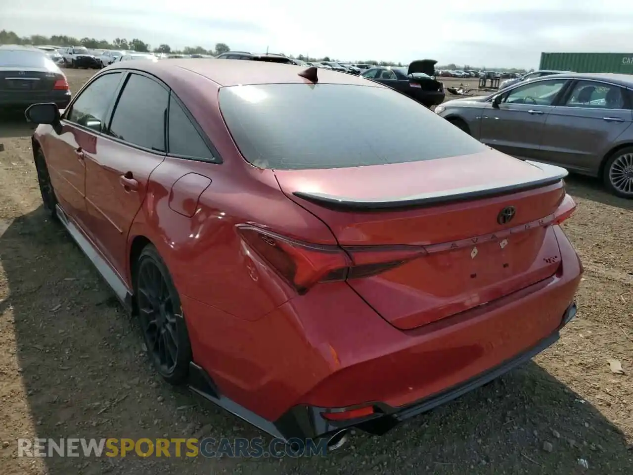 3 Photograph of a damaged car 4T1FZ1FB3LU056070 TOYOTA AVALON 2020