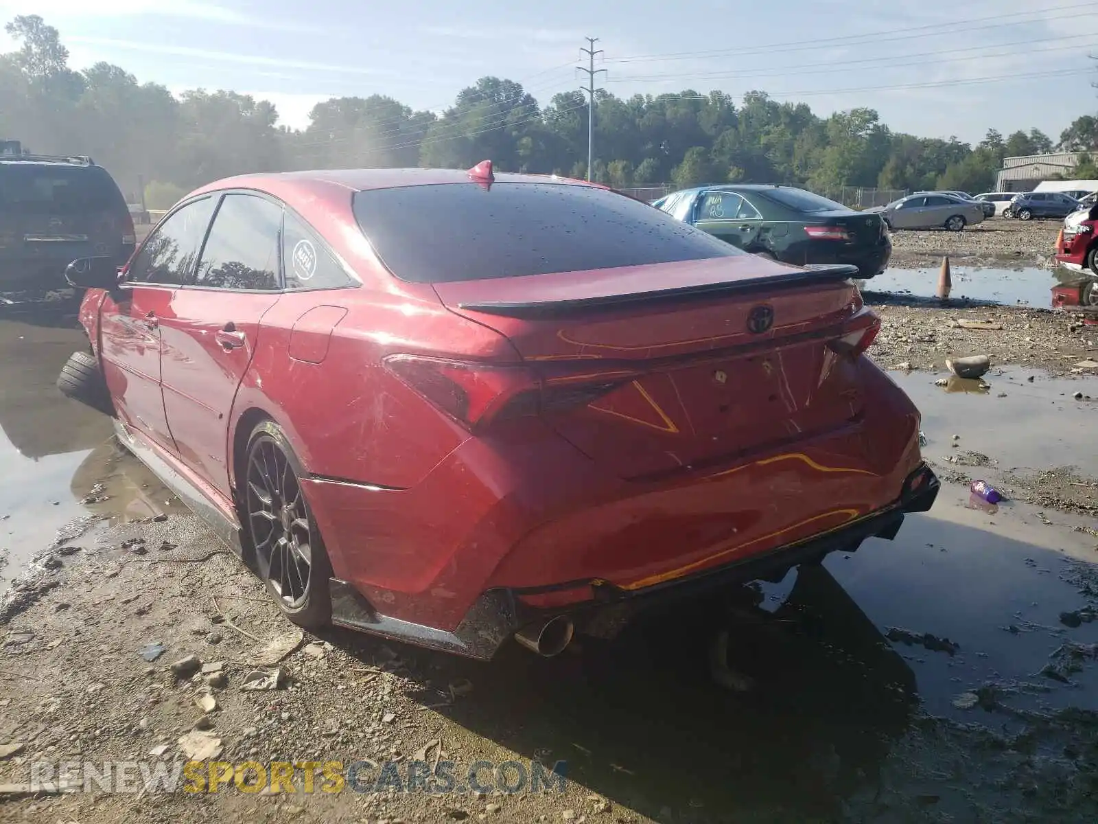 3 Photograph of a damaged car 4T1FZ1FB5LU048049 TOYOTA AVALON 2020