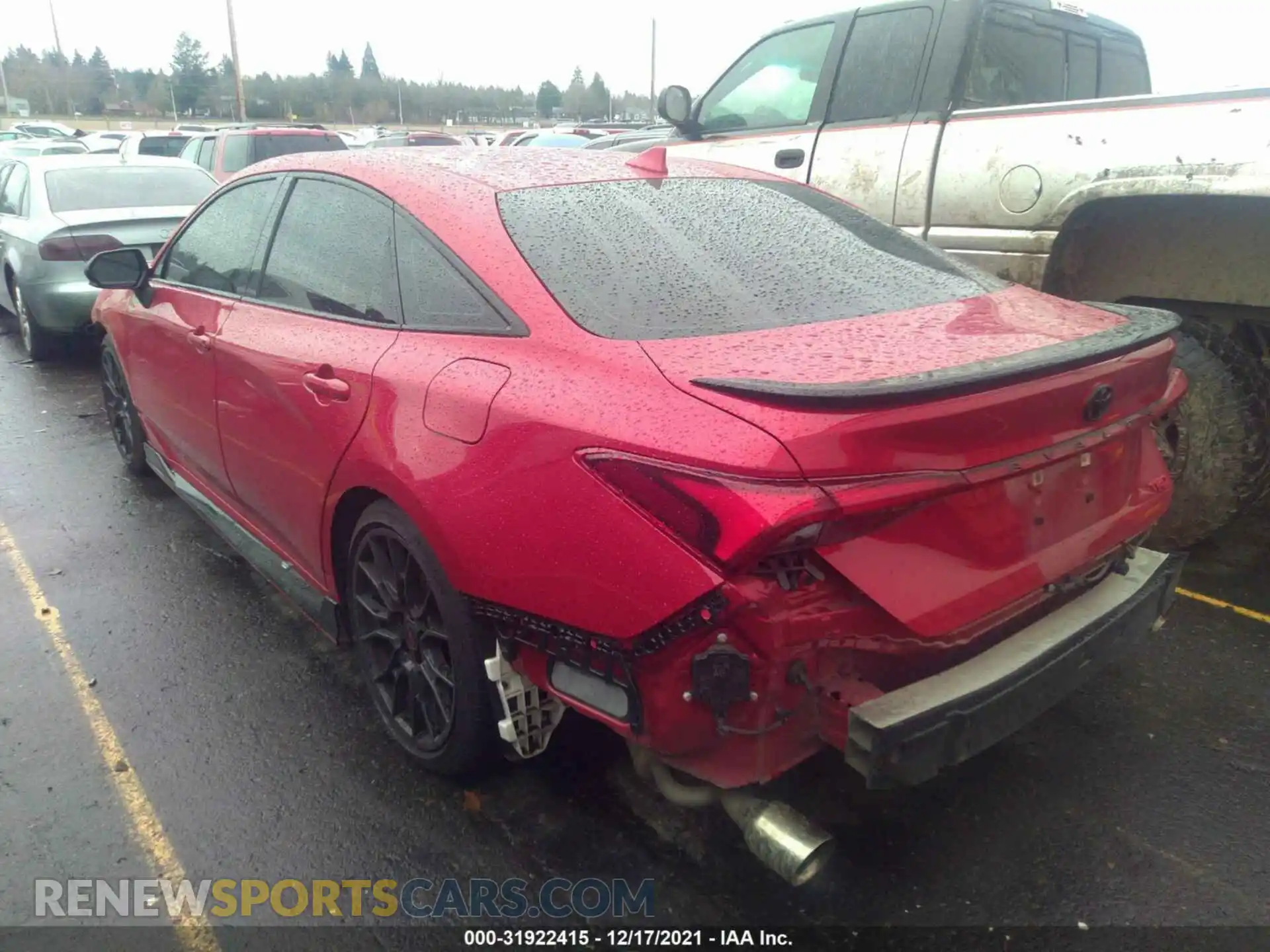 3 Photograph of a damaged car 4T1FZ1FB9LU045719 TOYOTA AVALON 2020