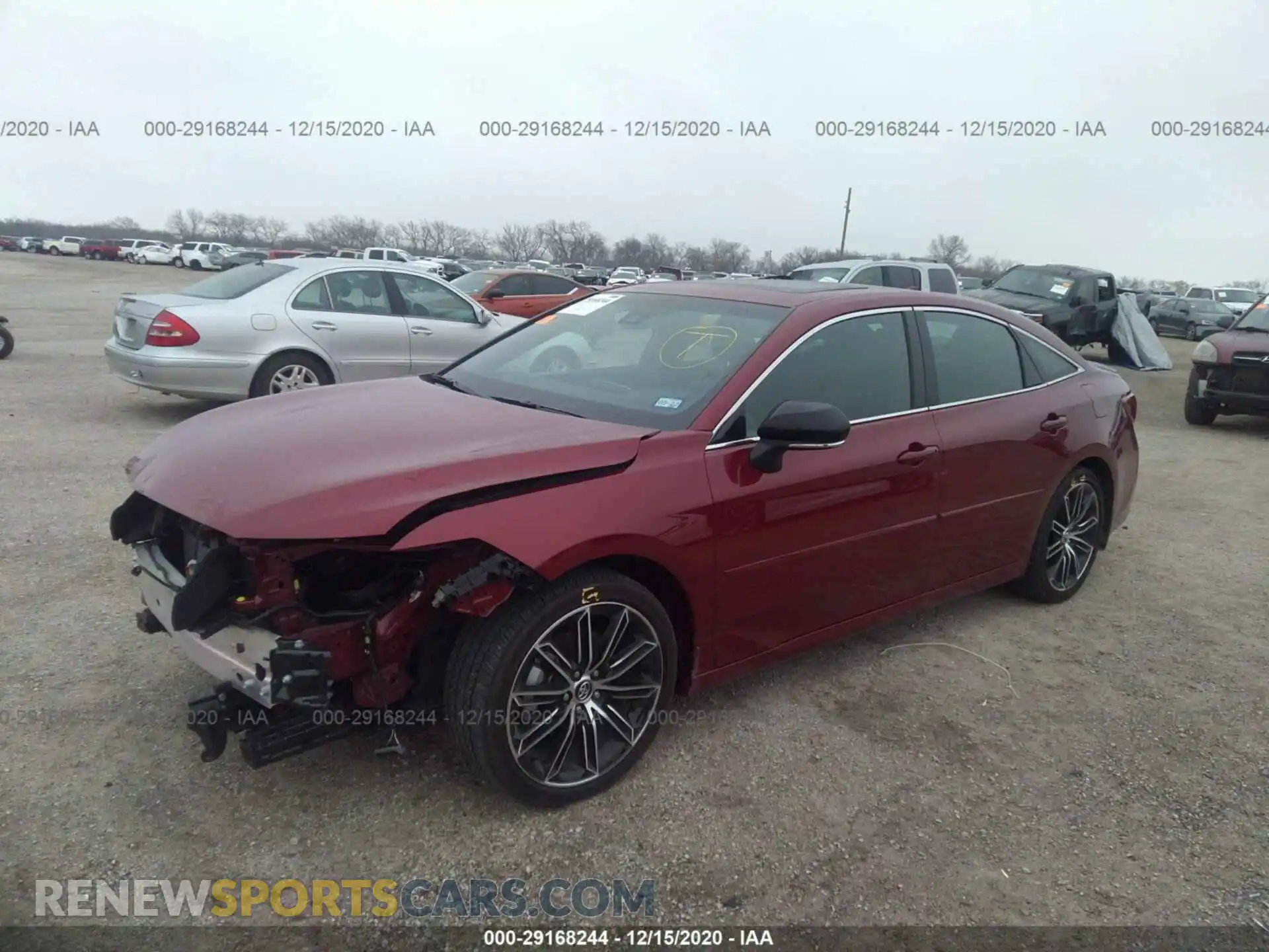 2 Photograph of a damaged car 4T1GZ1FB5LU044118 TOYOTA AVALON 2020