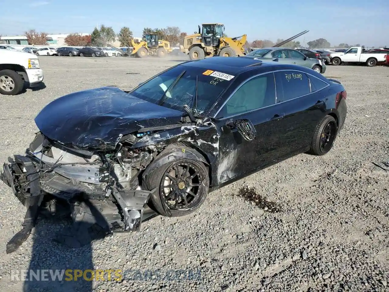 1 fotografías del automóvil dañado 4T1HZ1FB4LU055406 TOYOTA AVALON 2020