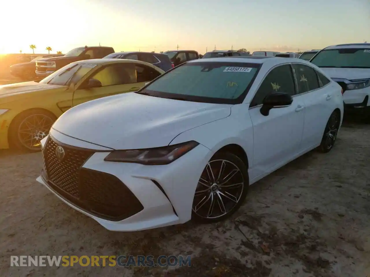 2 Photograph of a damaged car 4T1HZ1FB7LU050135 TOYOTA AVALON 2020