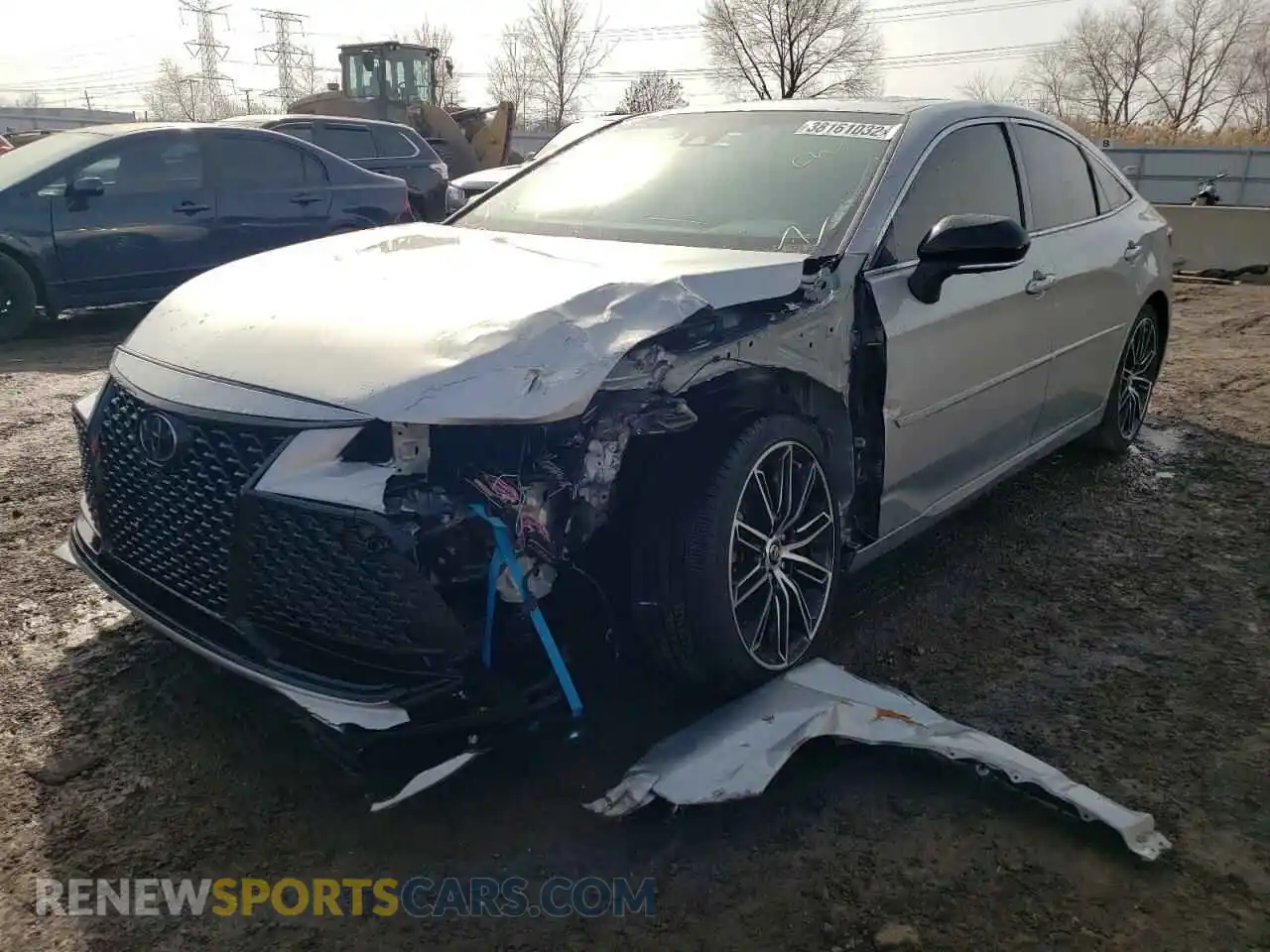 2 fotografías del automóvil dañado 4T1HZ1FB7LU050474 TOYOTA AVALON 2020