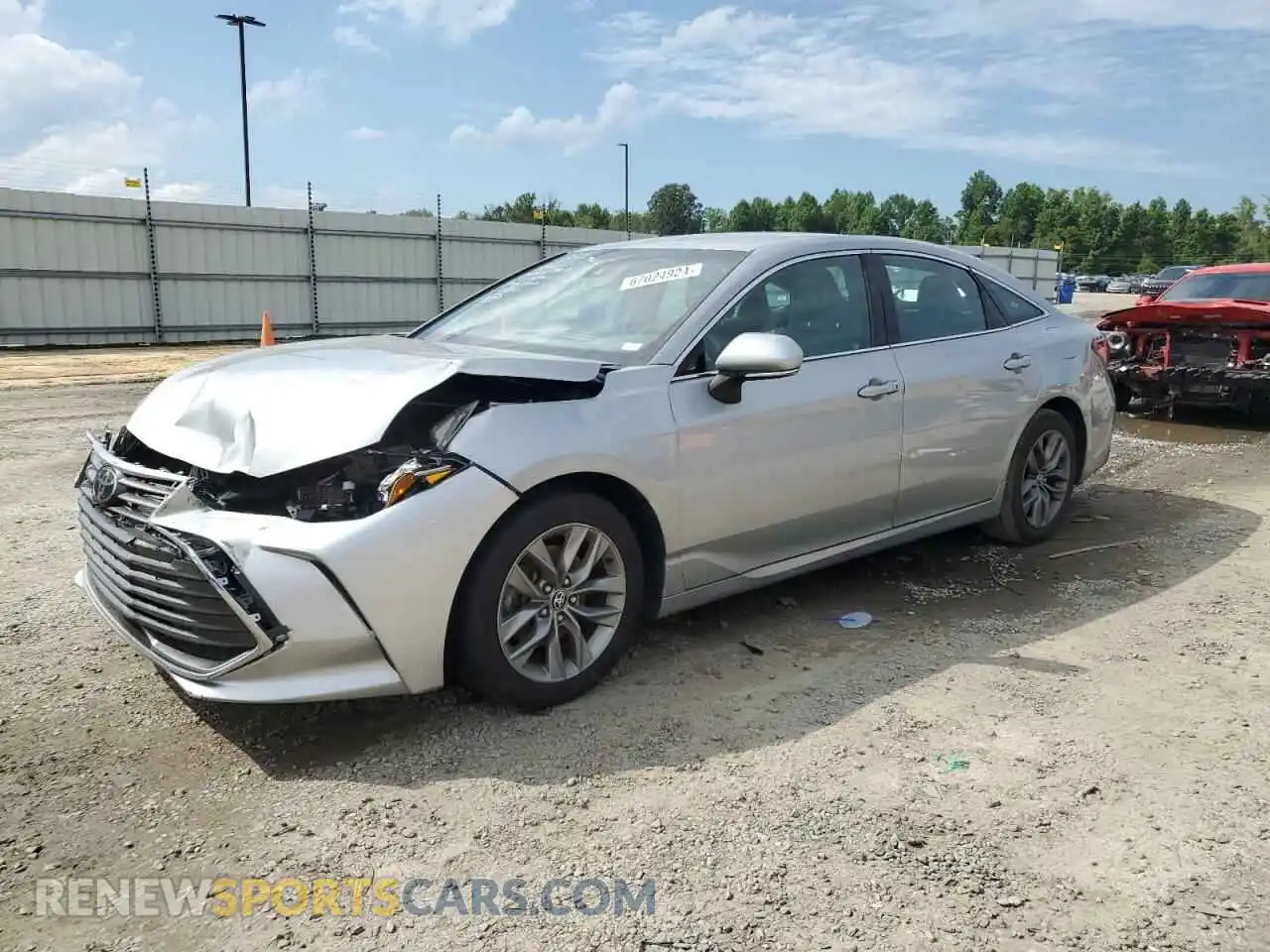 1 fotografías del automóvil dañado 4T1JZ1FB1LU051637 TOYOTA AVALON 2020