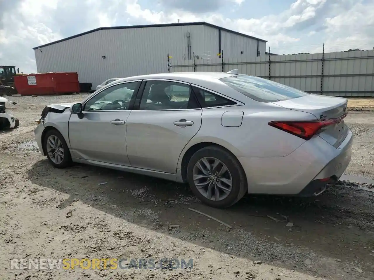 2 fotografías del automóvil dañado 4T1JZ1FB1LU051637 TOYOTA AVALON 2020