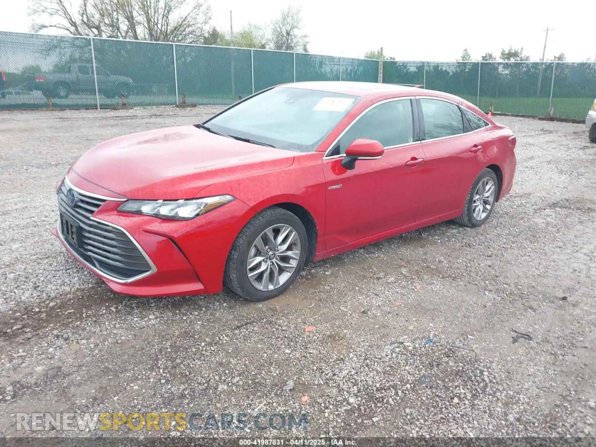 2 fotografías del automóvil dañado 4T1AA1AB5MU010640 TOYOTA AVALON 2021
