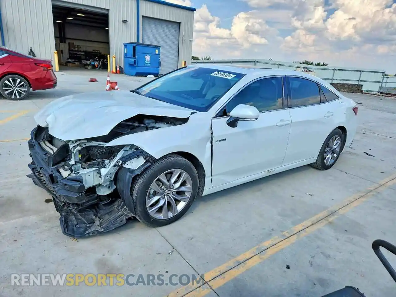 1 Photograph of a damaged car 4T1AA1ABXMU007135 TOYOTA AVALON 2021
