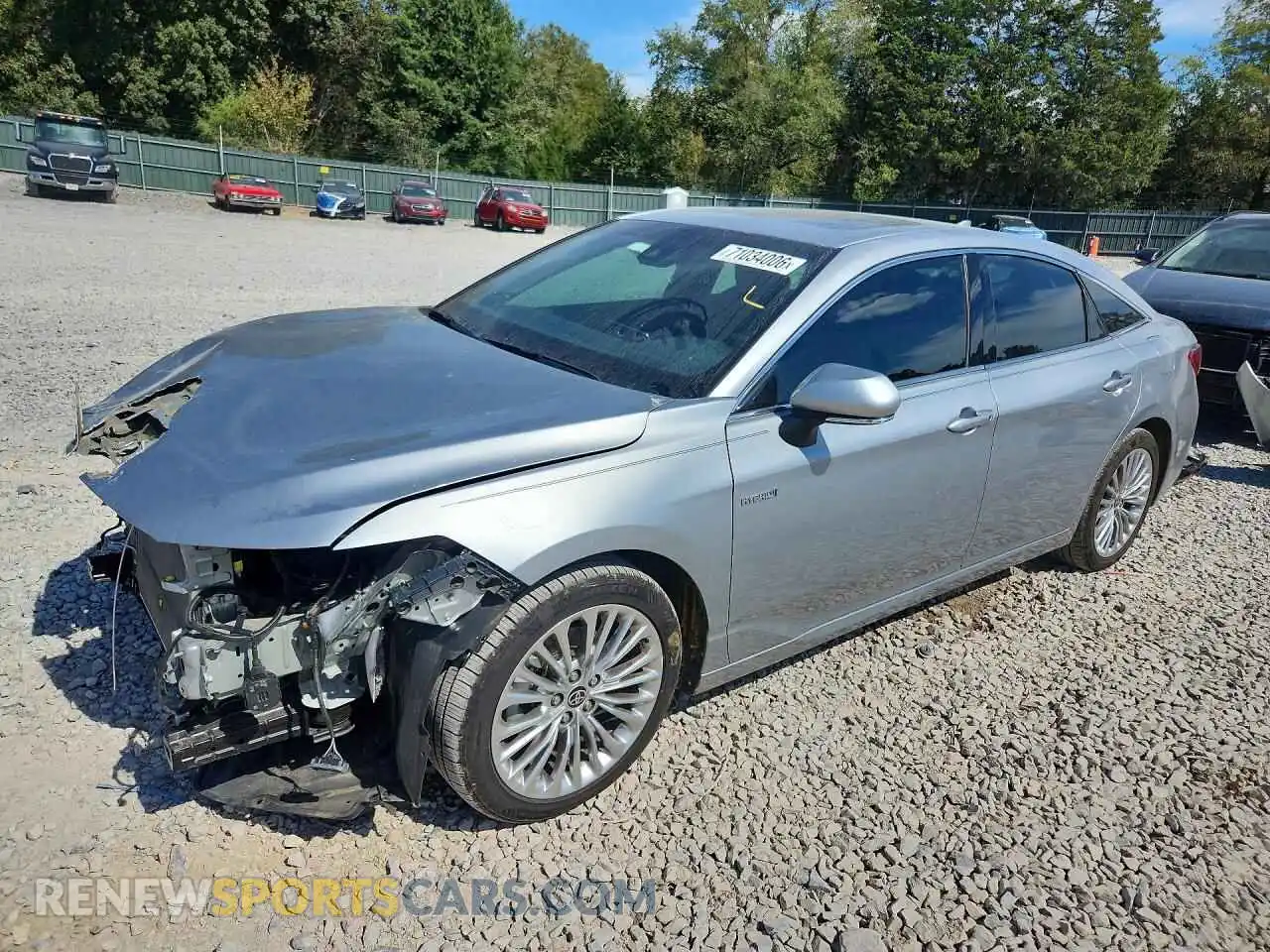 1 Photograph of a damaged car 4T1CA1AB1MU004861 TOYOTA AVALON 2021